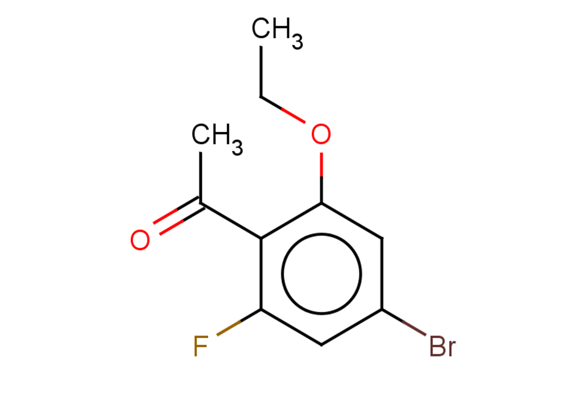 1-(4-bromo-2-ethoxy-6-fluorophenyl)ethan-1-one