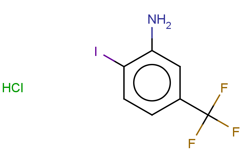 2-iodo-5-(trifluoromethyl)aniline hydrochloride