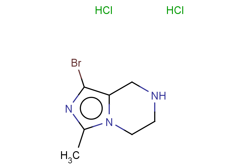 1-bromo-3-methyl-5H,6H,7H,8H-imidazo[1,5-a]pyrazine dihydrochloride