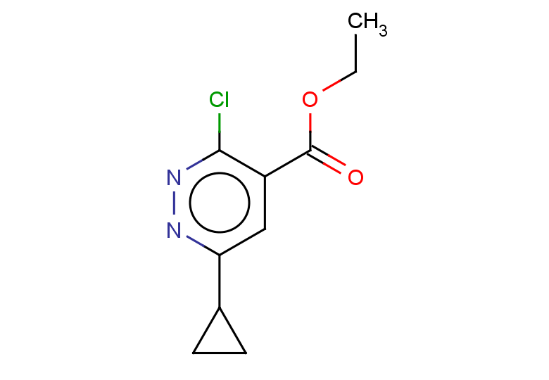 ethyl 3-chloro-6-cyclopropylpyridazine-4-carboxylate