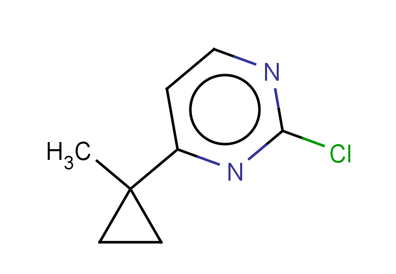 2-chloro-4-(1-methylcyclopropyl)pyrimidine