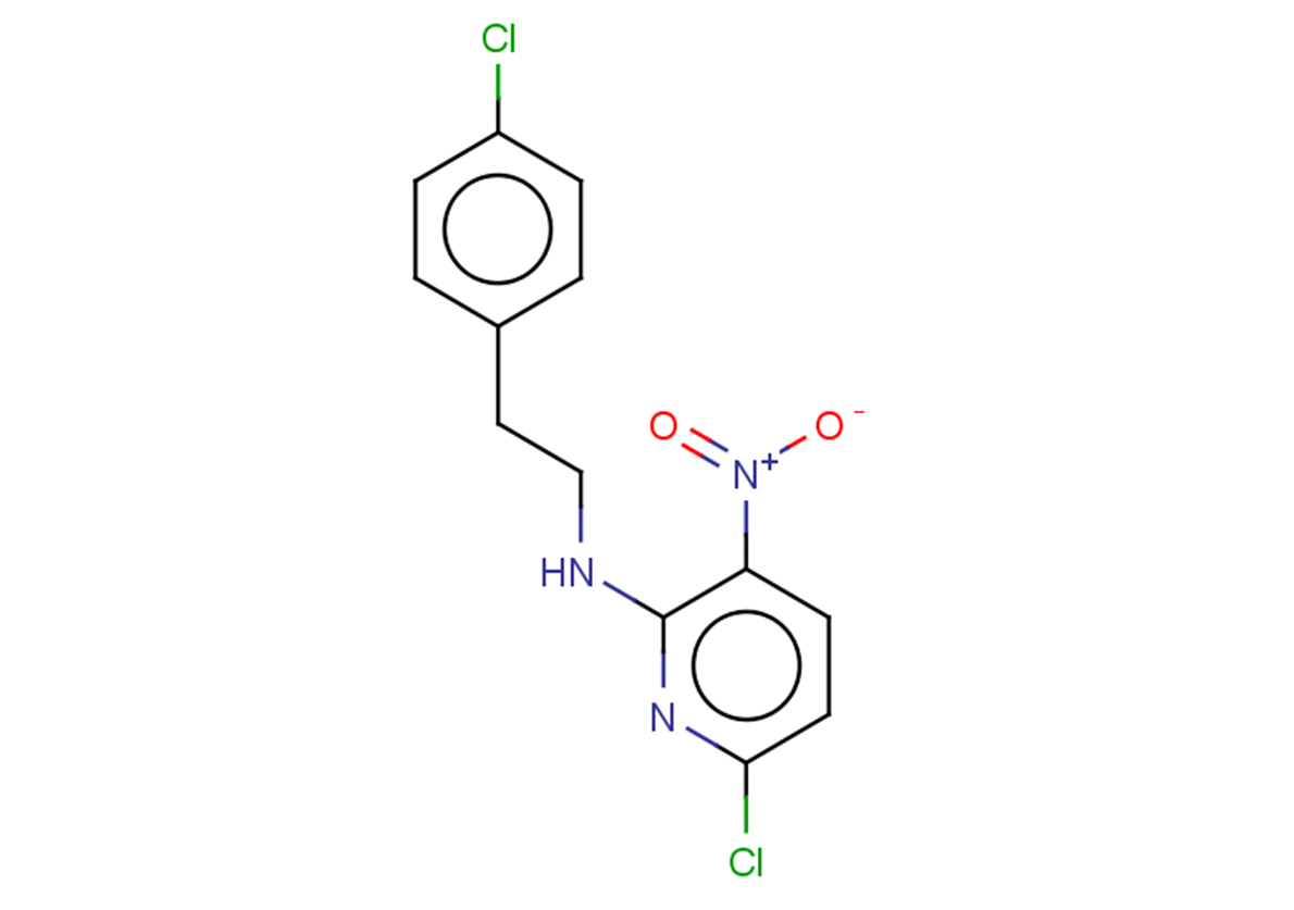 6-chloro-N-[2-(4-chlorophenyl)ethyl]-3-nitropyridin-2-amine