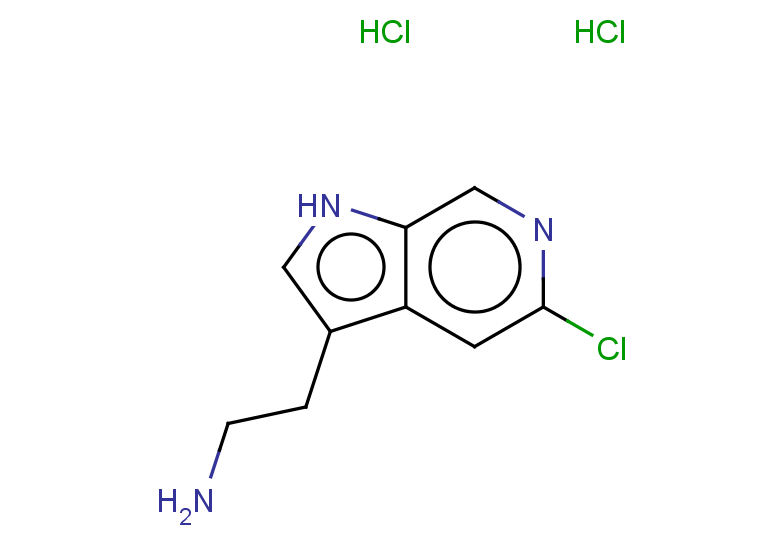 2-{5-chloro-1H-pyrrolo[2,3-c]pyridin-3-yl}ethan-1-amine dihydrochloride