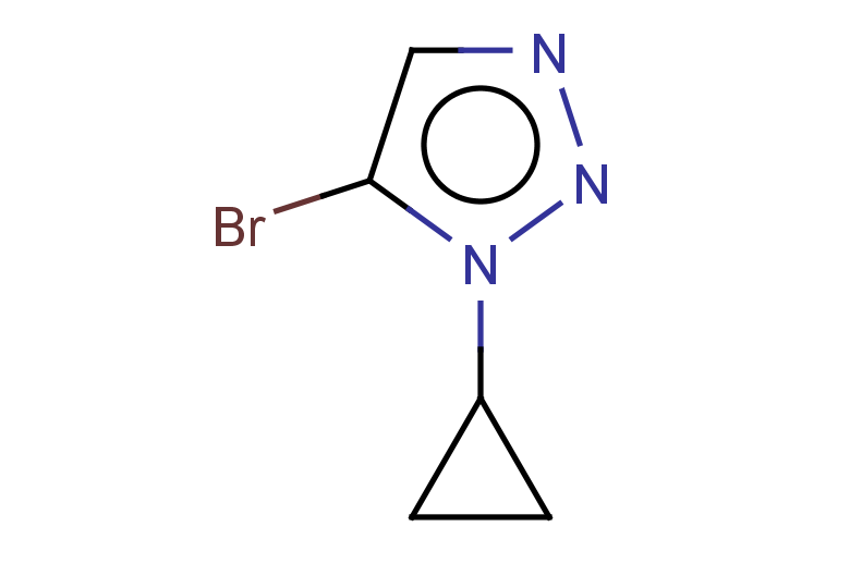 5-bromo-1-cyclopropyl-1H-1,2,3-triazole
