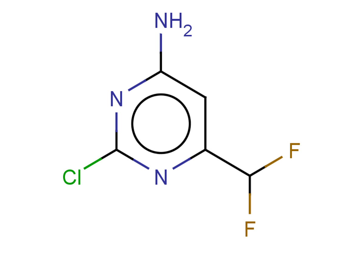 2-chloro-6-(difluoromethyl)pyrimidin-4-amine