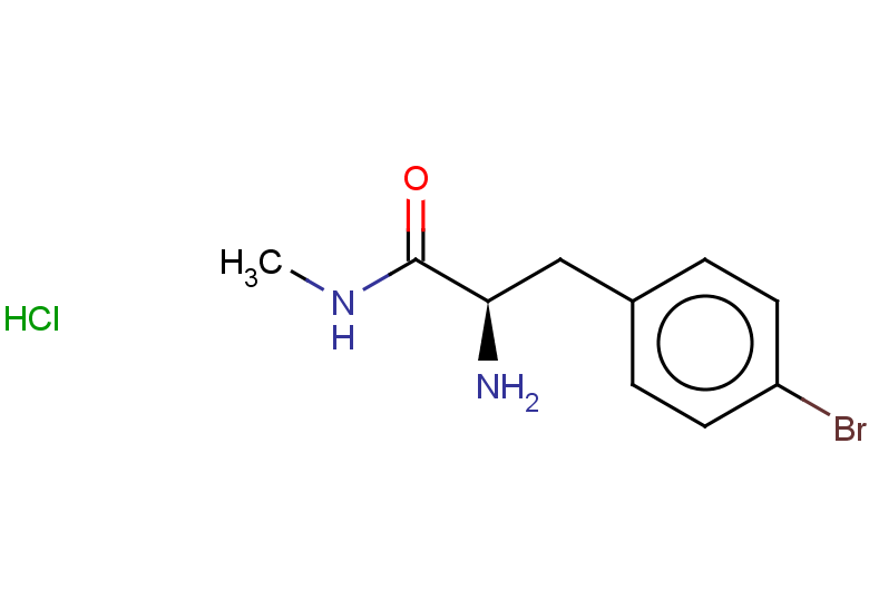 (2R)-2-amino-3-(4-bromophenyl)-N-methylpropanamide hydrochloride