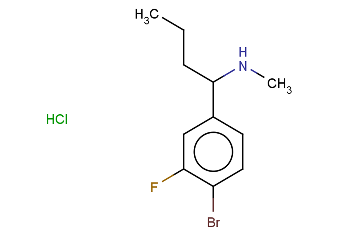 [1-(4-bromo-3-fluorophenyl)butyl](methyl)amine hydrochloride