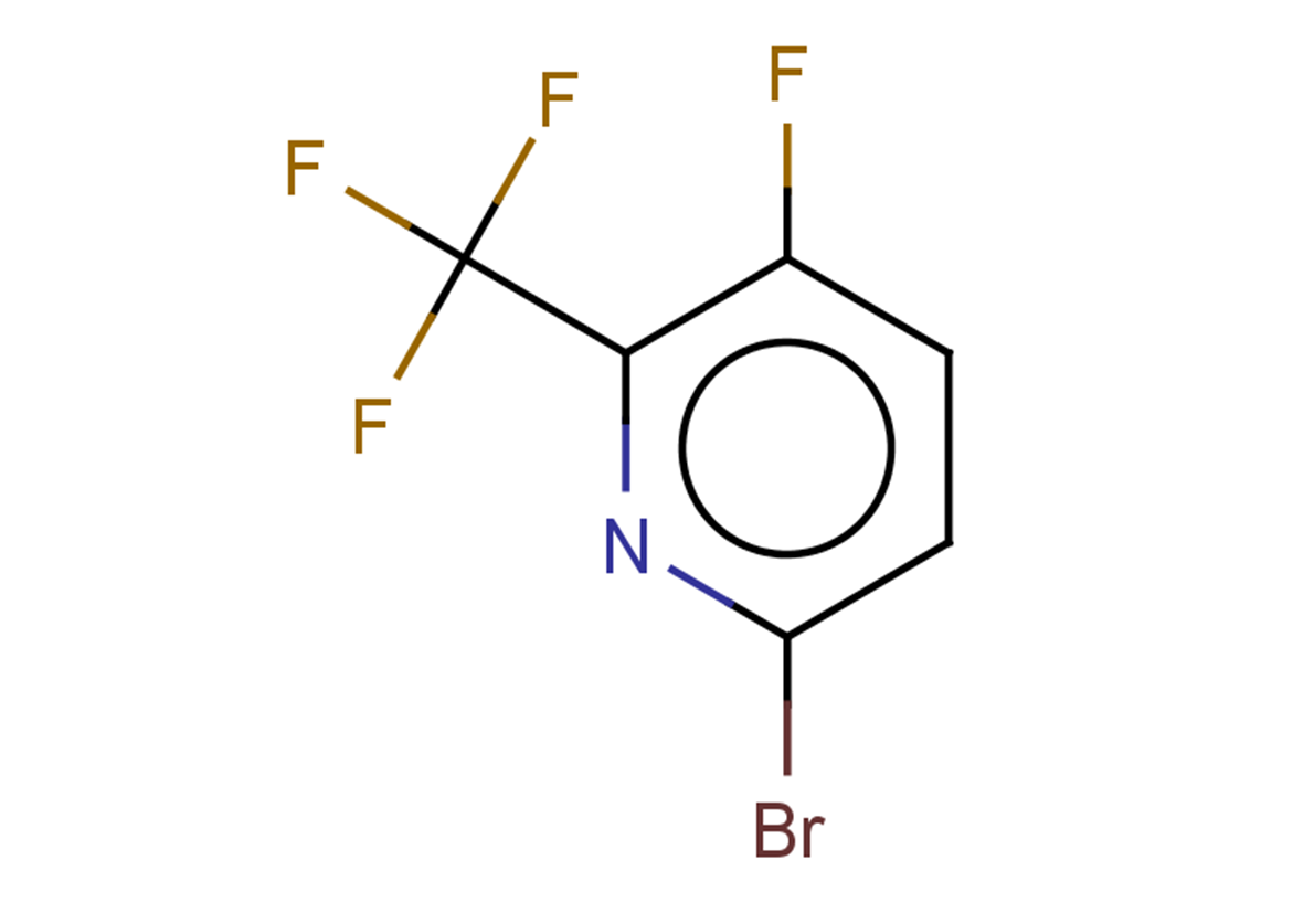6-BROMO-3-FLUORO-2-(TRIFLUOROMETHYL)PYRIDINE