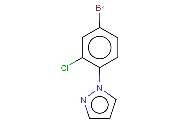 1-(4-bromo-2-chlorophenyl)-1H-pyrazole