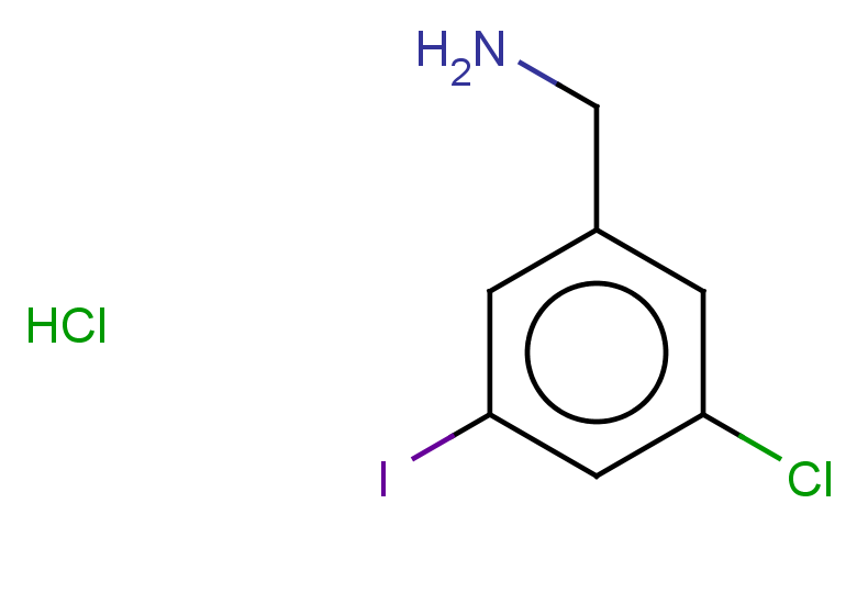 (3-chloro-5-iodophenyl)methanamine hydrochloride