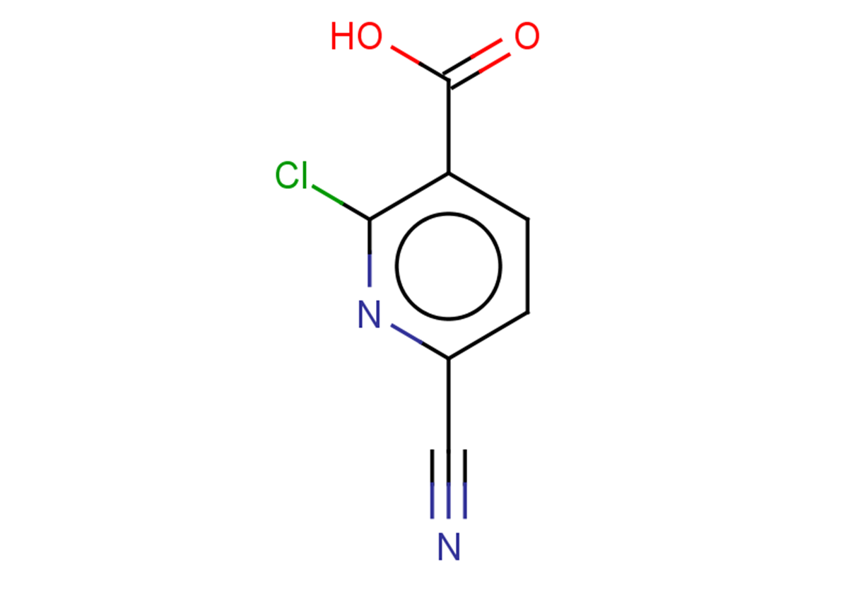 2-chloro-6-cyanopyridine-3-carboxylic acid
