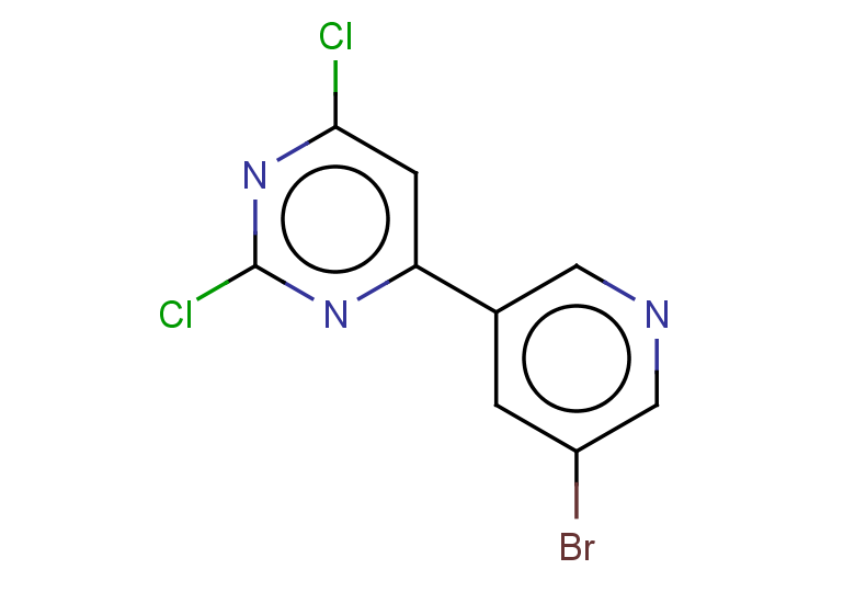 4-(5-bromopyridin-3-yl)-2,6-dichloropyrimidine