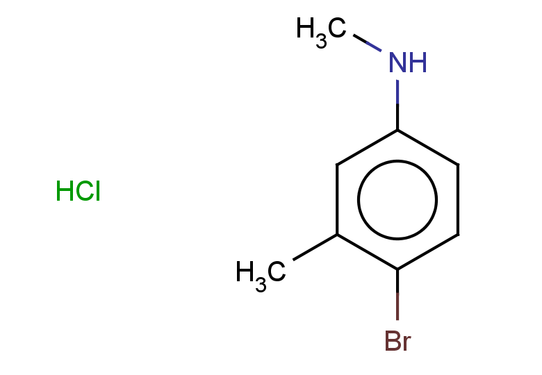 4-bromo-N,3-dimethylaniline hydrochloride