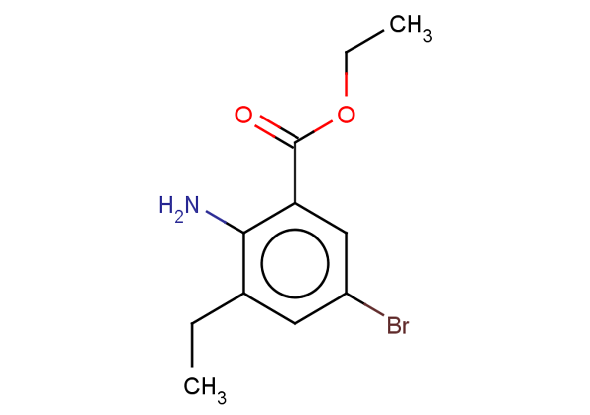 ethyl 2-amino-5-bromo-3-ethylbenzoate