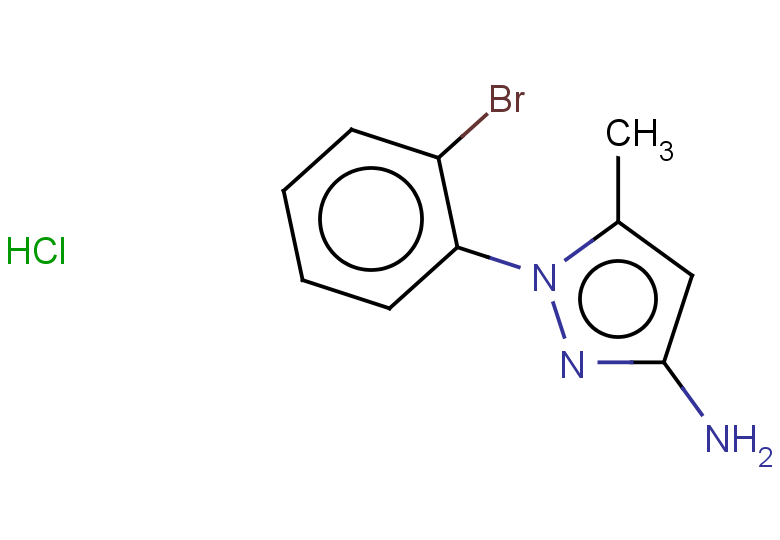 1-(2-bromophenyl)-5-methyl-1H-pyrazol-3-amine hydrochloride