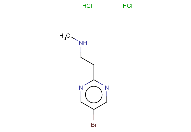 [2-(5-bromopyrimidin-2-yl)ethyl](methyl)amine dihydrochloride