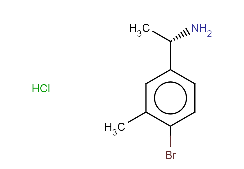(1S)-1-(4-bromo-3-methylphenyl)ethan-1-amine hydrochloride