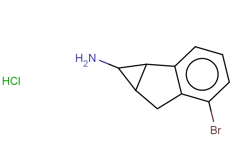 5-bromo-1H,1aH,6H,6aH-cyclopropa[a]inden-1-amine hydrochloride