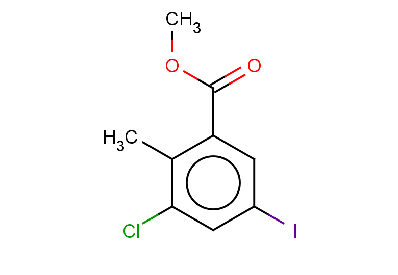 methyl 3-chloro-5-iodo-2-methylbenzoate