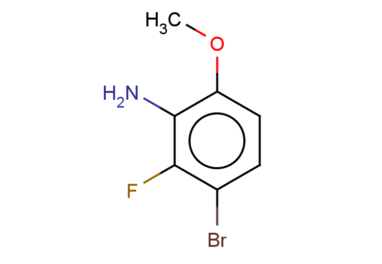 3-BROMO-2-FLUORO-6-METHOXYANILINE