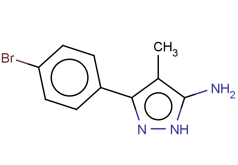 3-(4-bromophenyl)-4-methyl-1H-pyrazol-5-amine