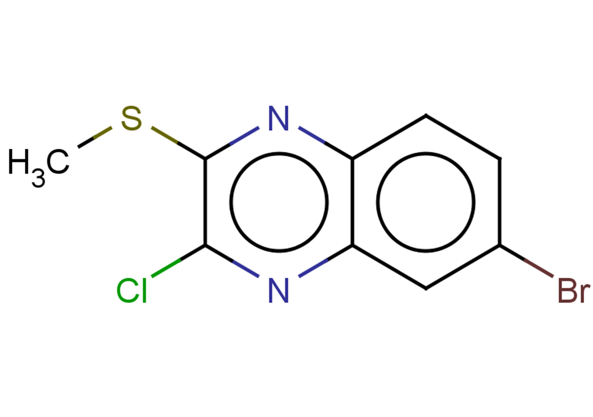 6-bromo-3-chloro-2-(methylsulfanyl)quinoxaline