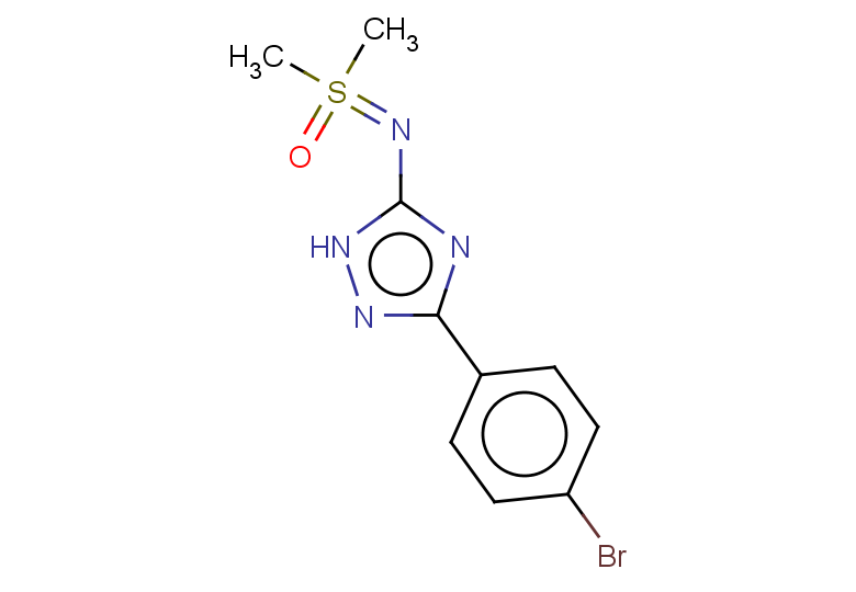{[3-(4-bromophenyl)-1H-1,2,4-triazol-5-yl]imino}dimethyl-lambda6-sulfanone