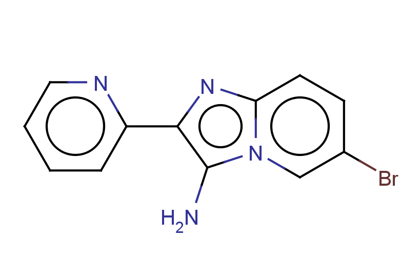 6-bromo-2-(pyridin-2-yl)imidazo[1,2-a]pyridin-3-amine