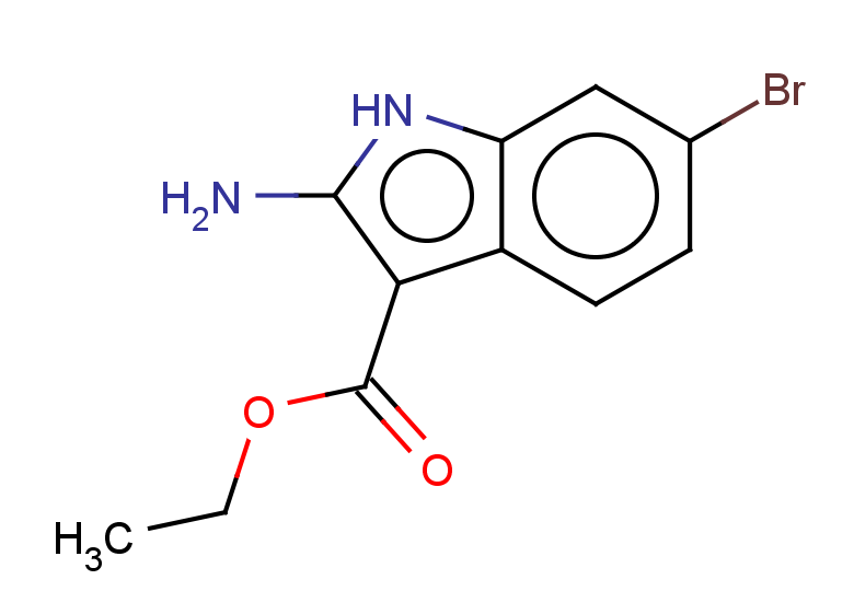ethyl 2-amino-6-bromo-1H-indole-3-carboxylate