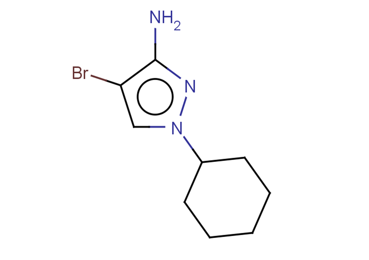 4-bromo-1-cyclohexyl-1H-pyrazol-3-amine