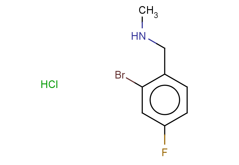 [(2-bromo-4-fluorophenyl)methyl](methyl)amine hydrochloride