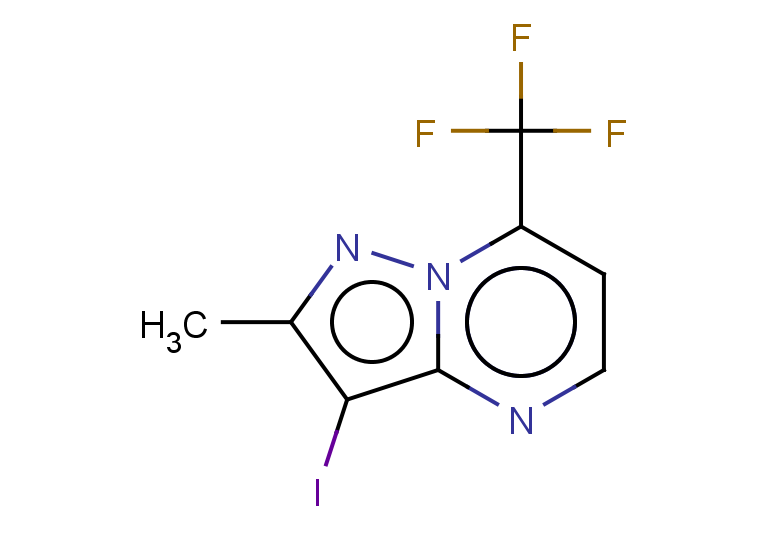 3-iodo-2-methyl-7-(trifluoromethyl)pyrazolo[1,5-a]pyrimidine