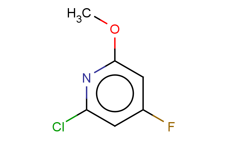 2-chloro-4-fluoro-6-methoxypyridine
