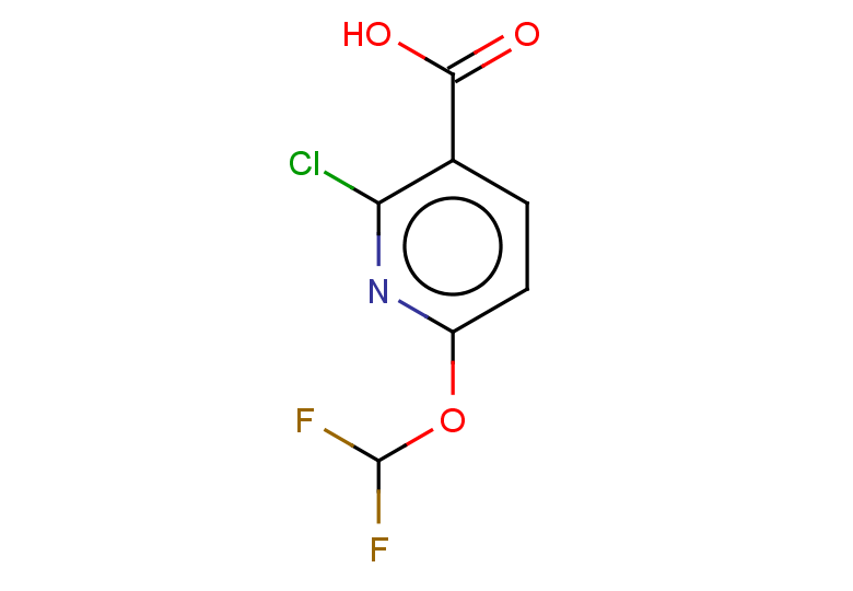 2-chloro-6-(difluoromethoxy)pyridine-3-carboxylic acid