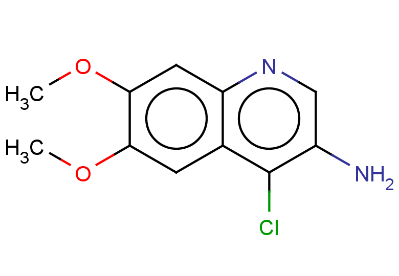 3-QUINOLINAMINE, 4-CHLORO-6,7-DIMETHOXY-