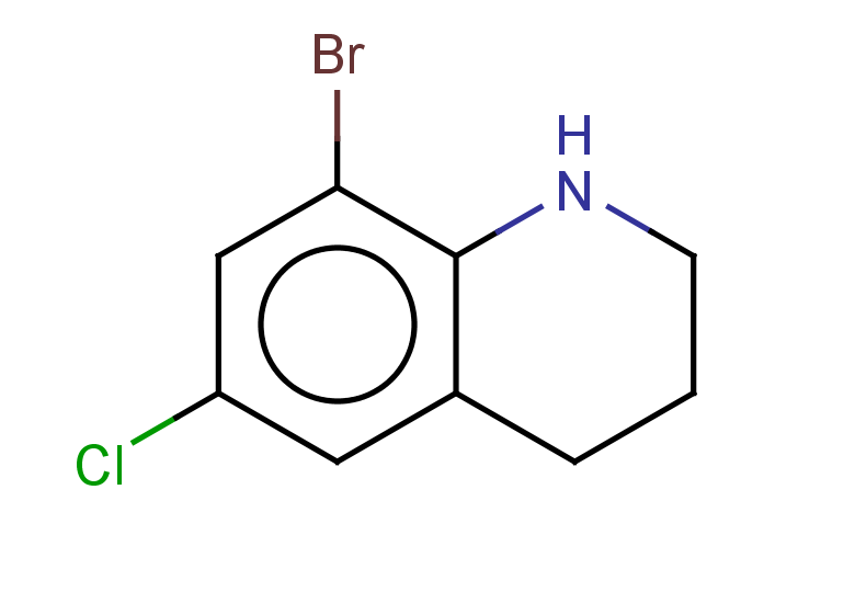 8-bromo-6-chloro-1,2,3,4-tetrahydroquinoline