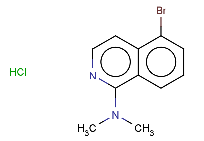 5-bromo-N,N-dimethylisoquinolin-1-amine hydrochloride
