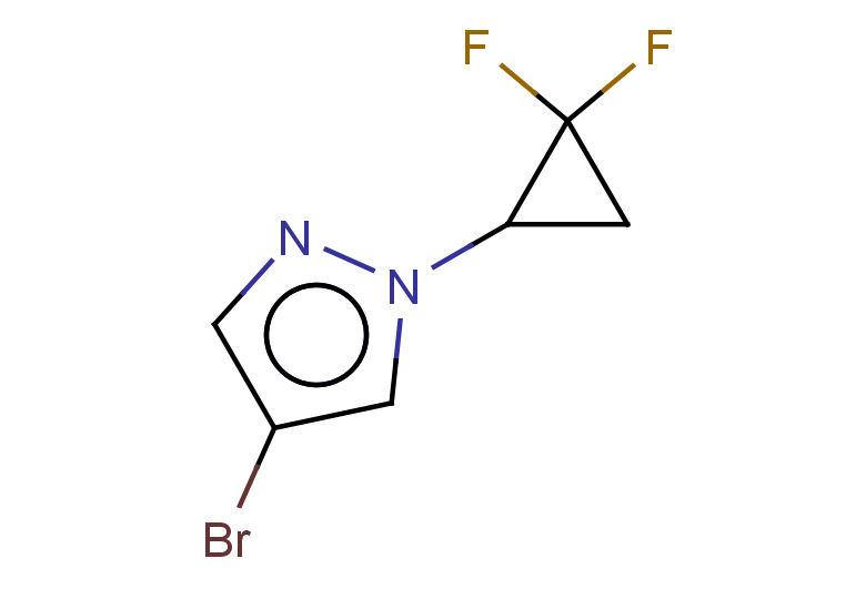 4-bromo-1-(2,2-difluorocyclopropyl)-1H-pyrazole