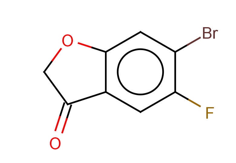 6-bromo-5-fluoro-2,3-dihydro-1-benzofuran-3-one
