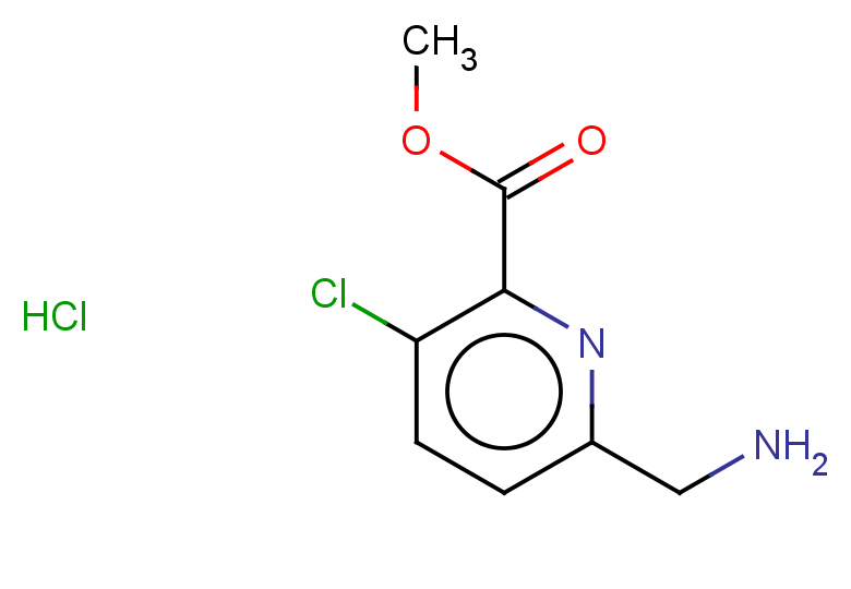 methyl 6-(aminomethyl)-3-chloropyridine-2-carboxylate hydrochloride