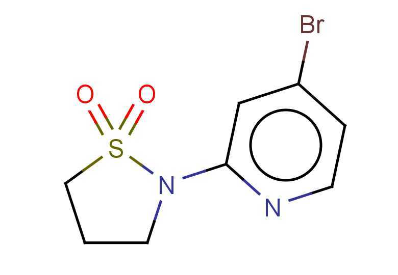 2-(4-bromopyridin-2-yl)-1lambda6,2-thiazolidine-1,1-dione
