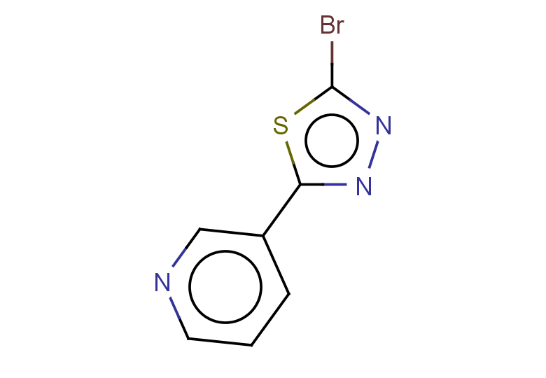 3-(5-bromo-1,3,4-thiadiazol-2-yl)pyridine