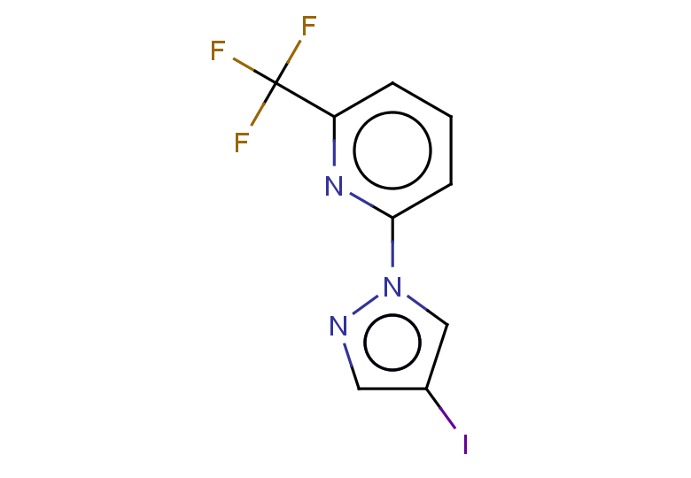 2-(4-iodo-1H-pyrazol-1-yl)-6-(trifluoromethyl)pyridine
