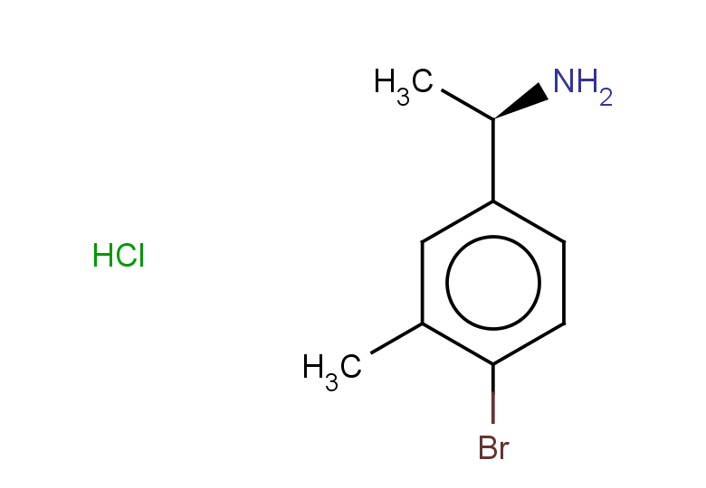 (1R)-1-(4-bromo-3-methylphenyl)ethan-1-amine hydrochloride