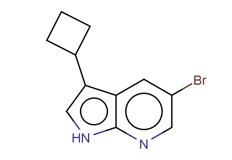 5-bromo-3-cyclobutyl-1H-pyrrolo[2,3-b]pyridine