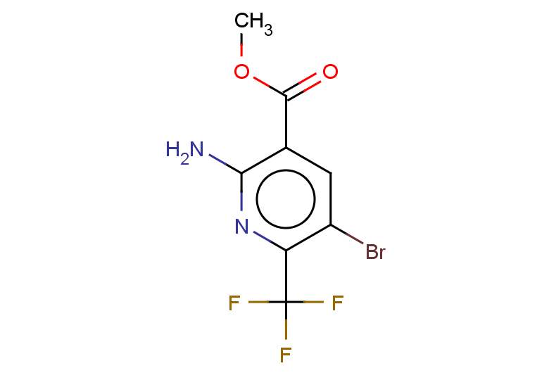 methyl 2-amino-5-bromo-6-(trifluoromethyl)pyridine-3-carboxylate