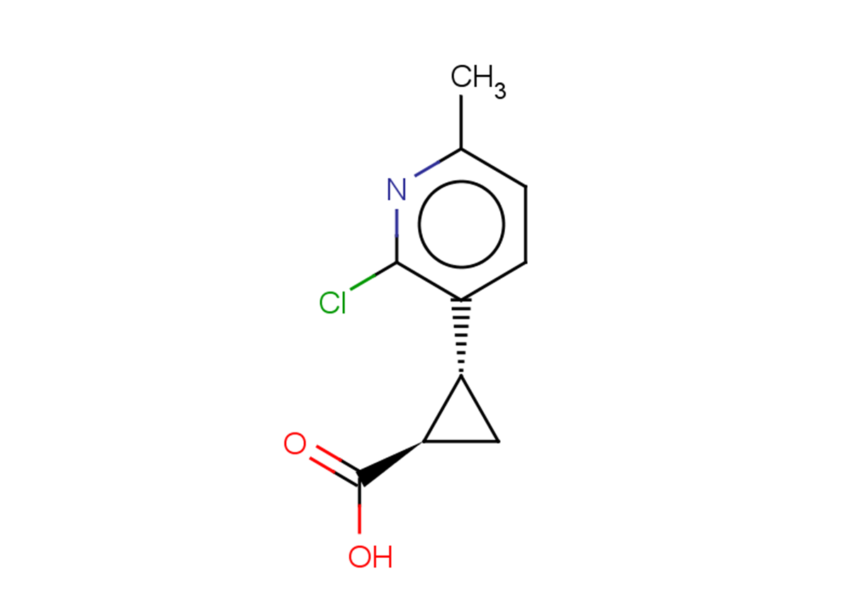 rac-(1R,2R)-2-(2-chloro-6-methylpyridin-3-yl)cyclopropane-1-carboxylic acid, trans