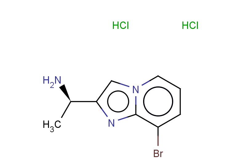 (1R)-1-{8-bromoimidazo[1,2-a]pyridin-2-yl}ethan-1-amine dihydrochloride