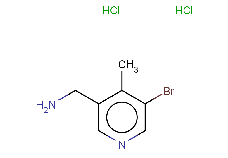 (5-bromo-4-methylpyridin-3-yl)methanamine dihydrochloride