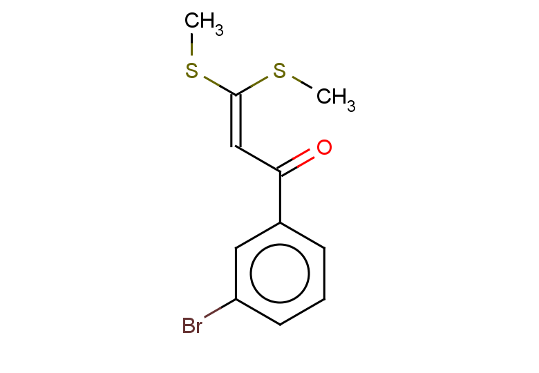 1-(3-bromophenyl)-3,3-bis(methylsulfanyl)prop-2-en-1-one